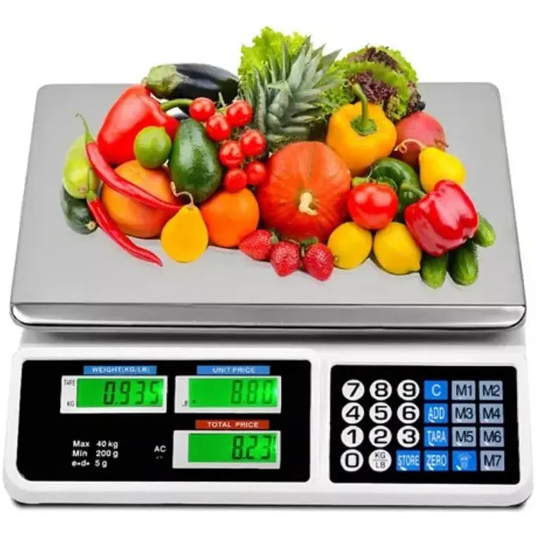 Balanza Pesa Digital 40 Kilos Recargable