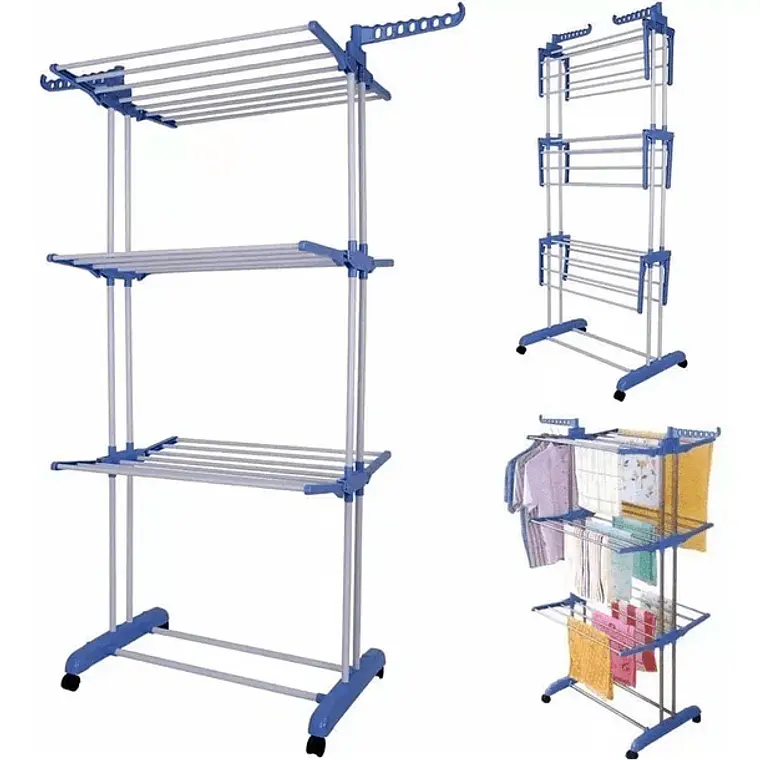Tendedero Ropa Colgador Plegable