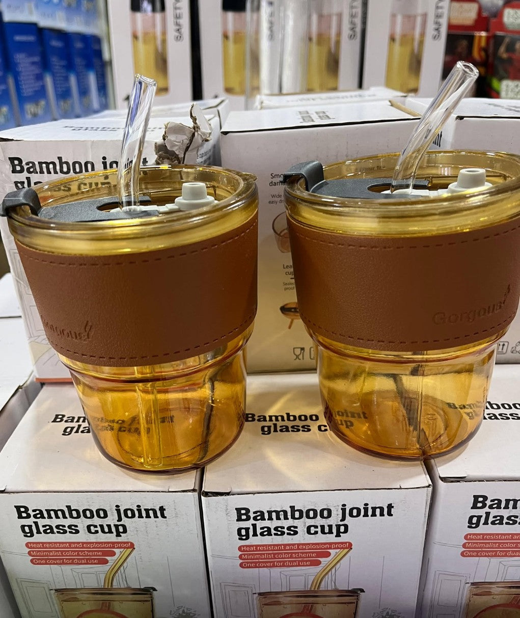 Taza de vidrio