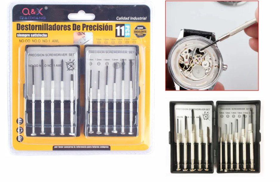 Kit destornilladores precisión