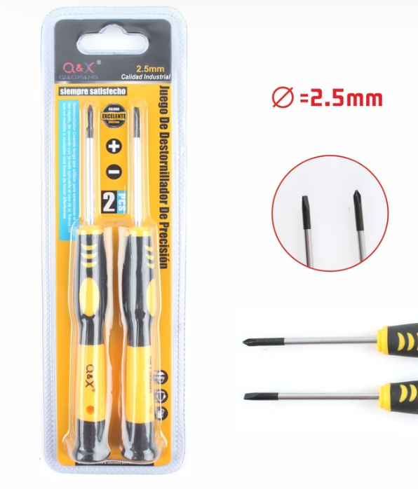 Destornillador doble punta 2pcs
