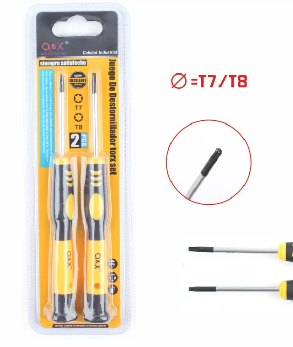 Destornillador doble punta 2pcs