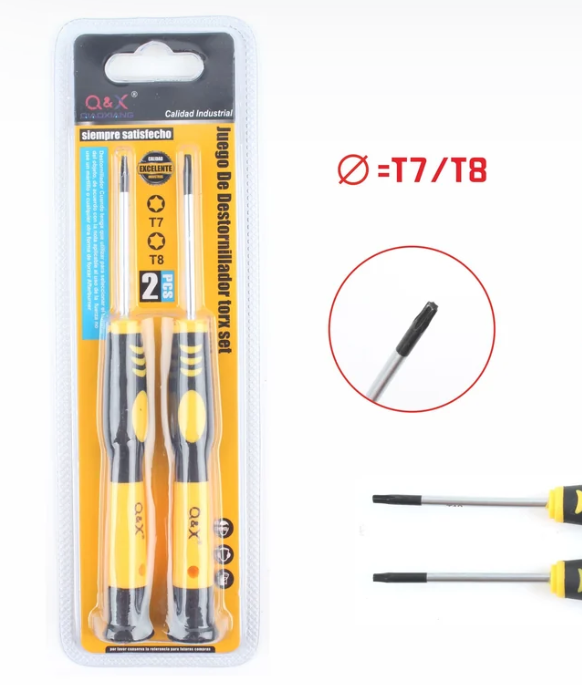 Destornillador doble punta 2pcs